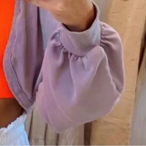 ISO Zara plum purple jacket